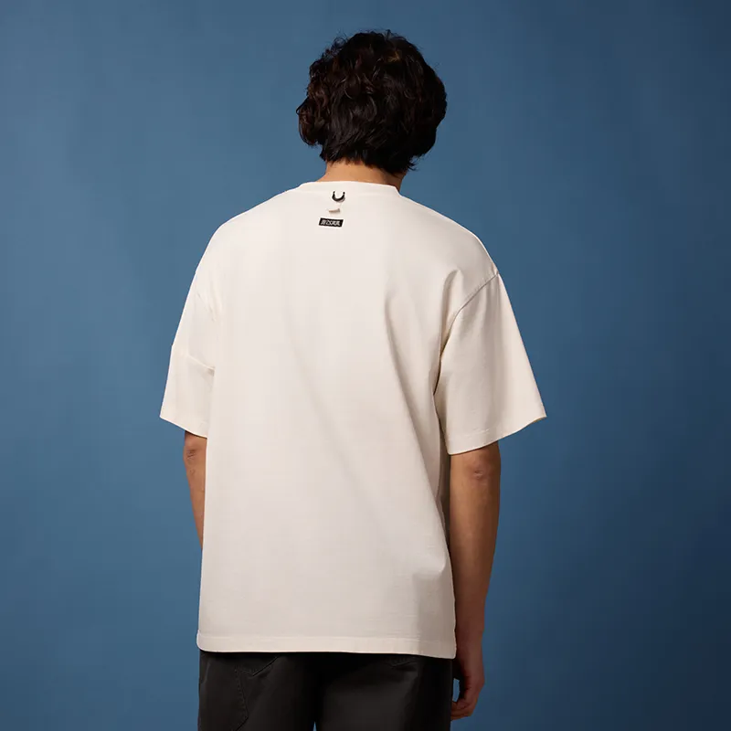 FOSS T-Shirts Men White-4