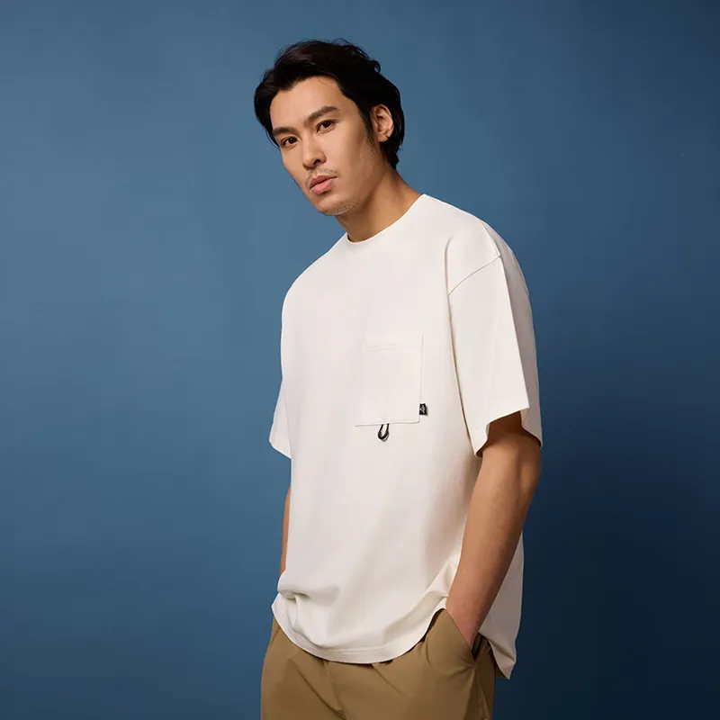 FOSS T-Shirts Men White-4