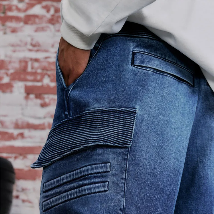 FOSS Jeans Unisex Royal Blue-4