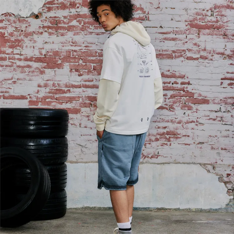 FOSS Casual Shorts Unisex Ore Gray-2