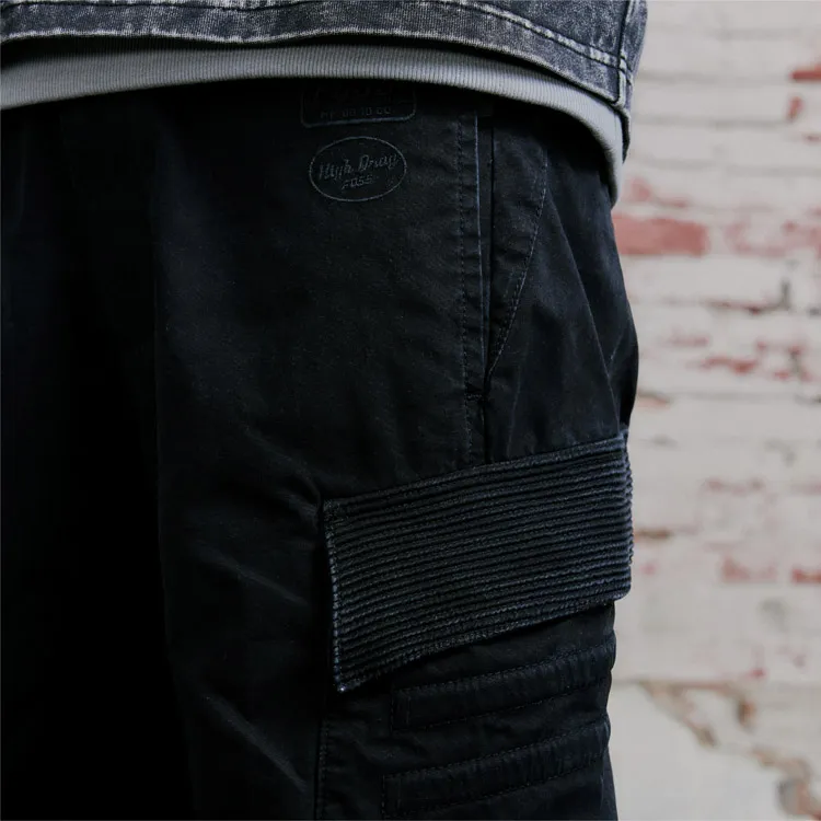 FOSS Casual Pants Unisex Dark Gray-3