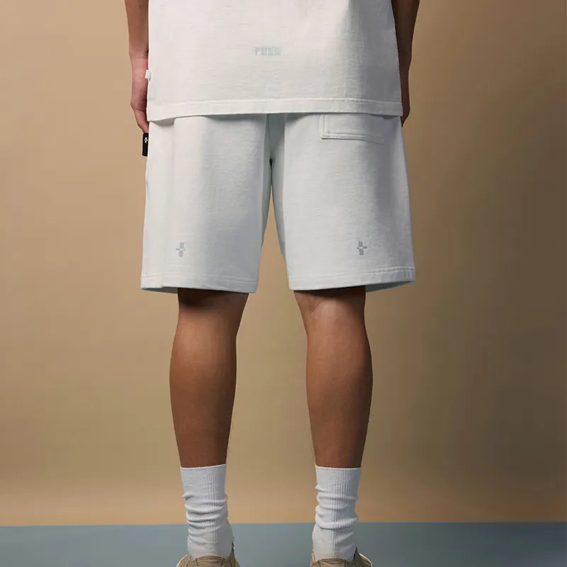 FOSS Casual Shorts Men White-4
