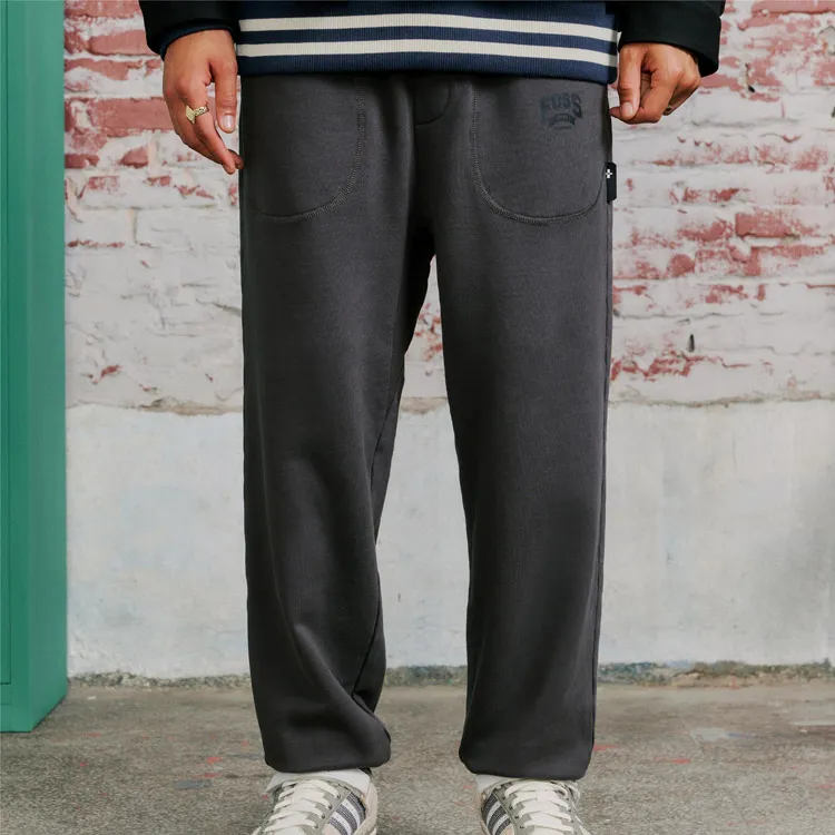 FOSS Casual Pants Unisex Gray-3