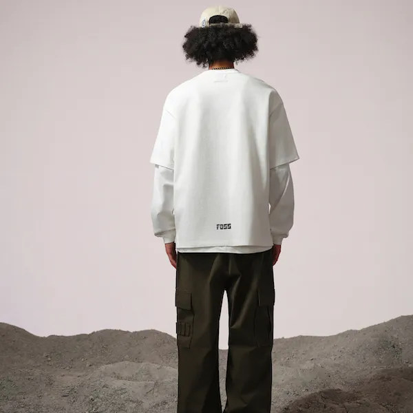 FOSS T-Shirt Unisex Natural White-2