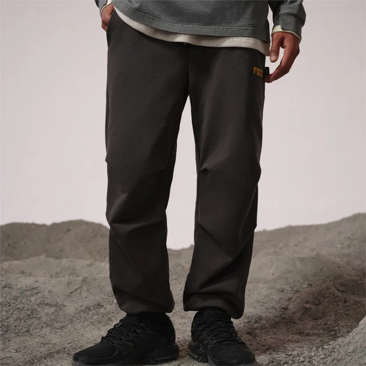 FOSS Casual Pants Unisex Purple Gray-3