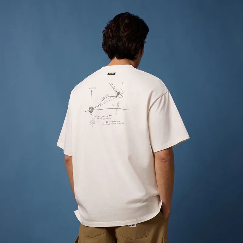 FOSS T-Shirts Men White-3