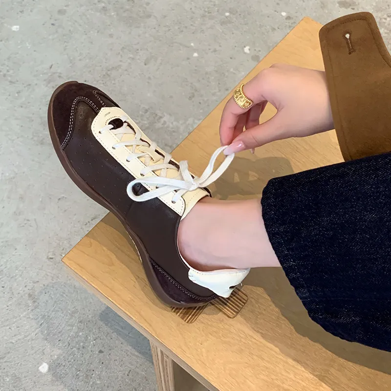 JIUXINGDAO Slip Resistant Low Top Casual Shoes Women's-3