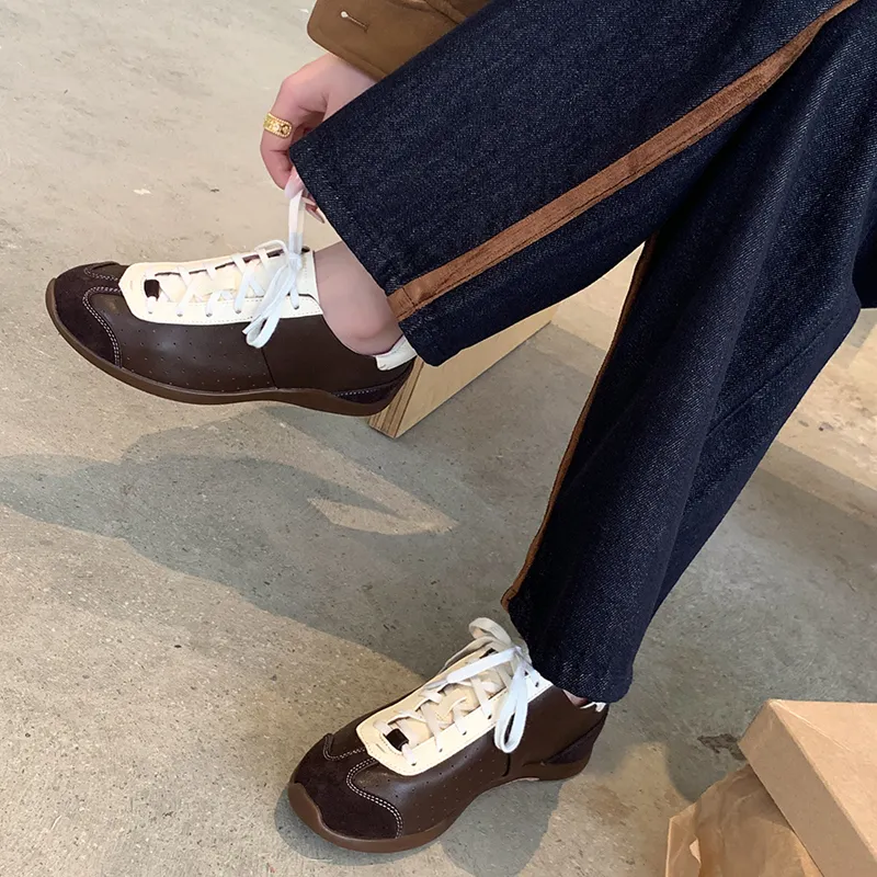 JIUXINGDAO Slip Resistant Low Top Casual Shoes Women's-2