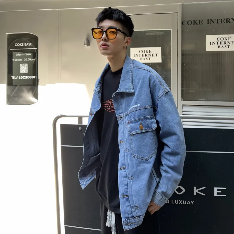 SUPEREALLY Denim Jackets Unisex-20