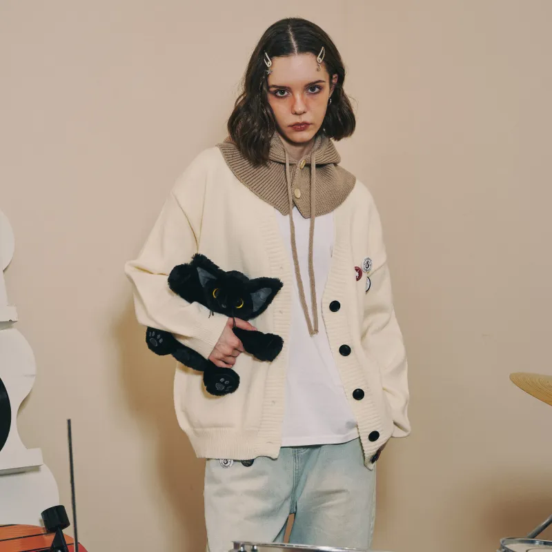SUPEREALLY Cardigan Sweater Unisex-13