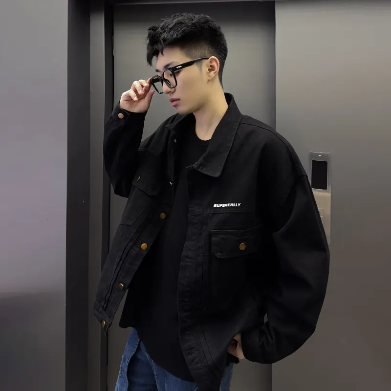 SUPEREALLY Denim Jackets Unisex-2