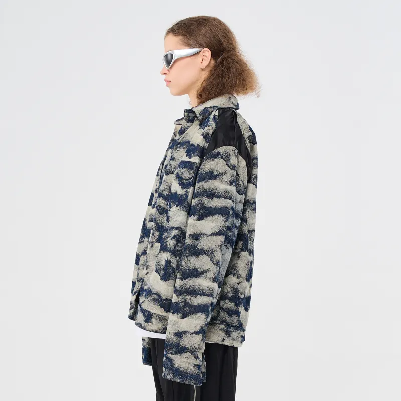 SUPEREALLY Jackets Unisex Heather Gray-3