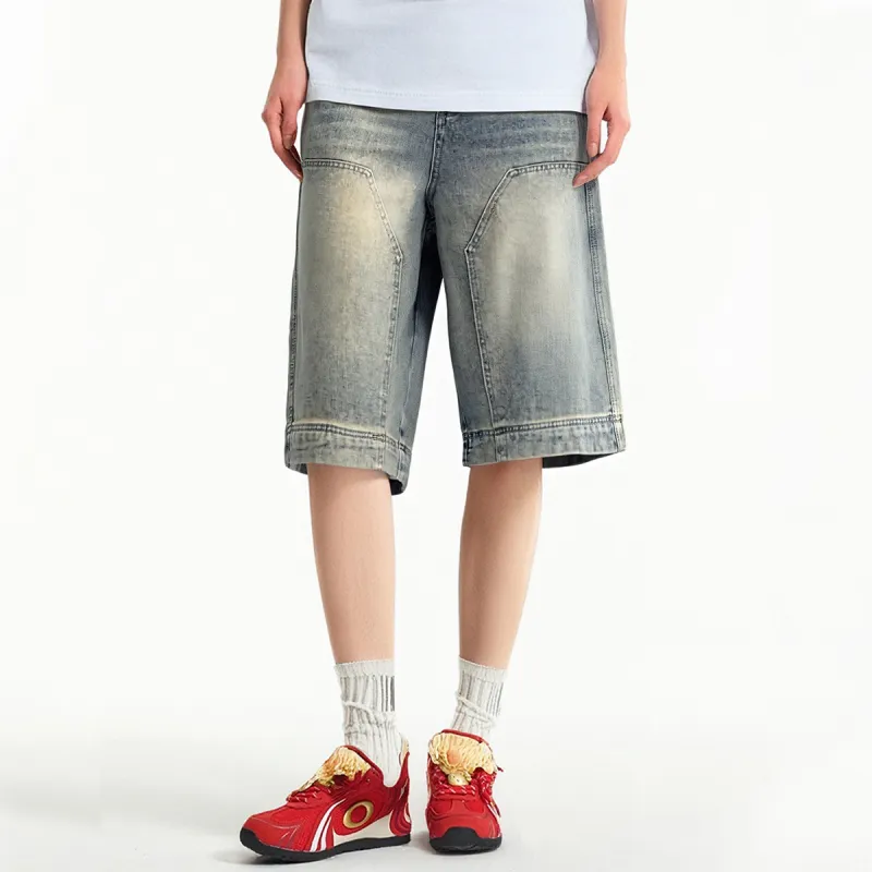 SUPEREALLY Jeans Unisex Vintage Blue-3