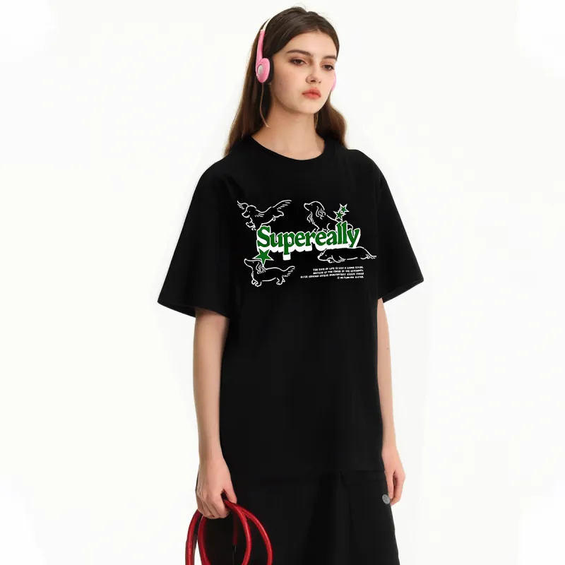 SUPEREALLY T Shirts Unisex-4