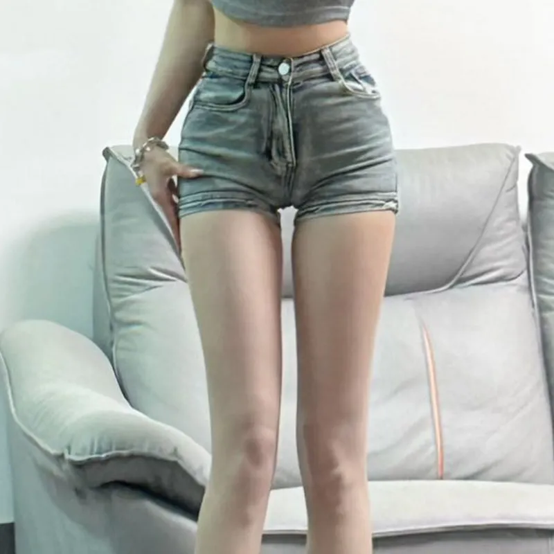 SUPEREALLY Denim Shorts Women's-3