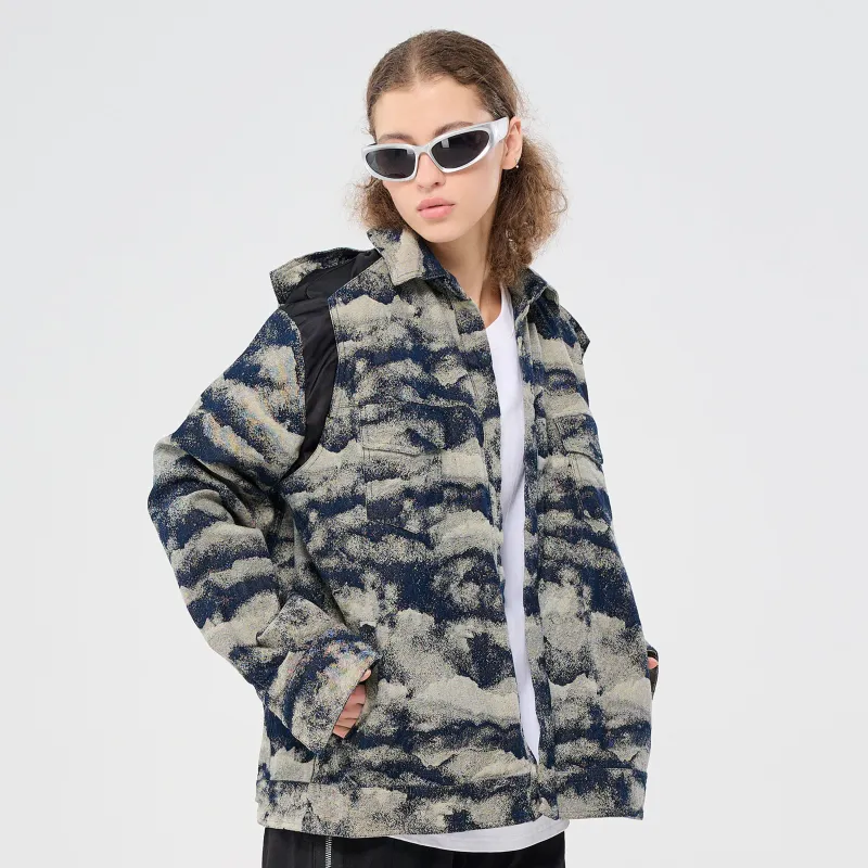 SUPEREALLY Jackets Unisex Heather Gray-6