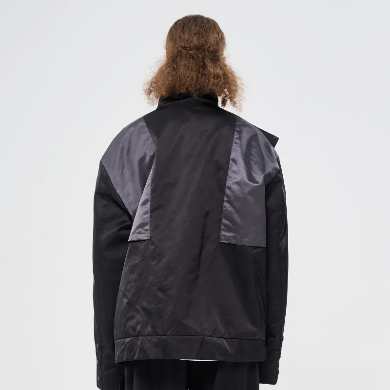 SUPEREALLY Jackets Unisex Black-2