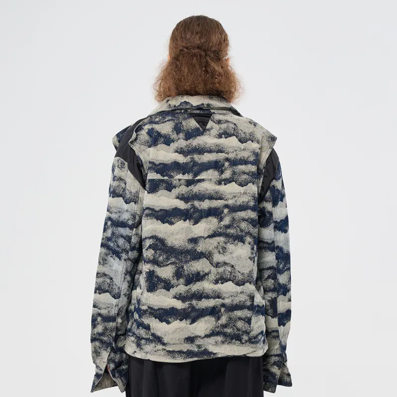 SUPEREALLY Jackets Unisex Heather Gray-4