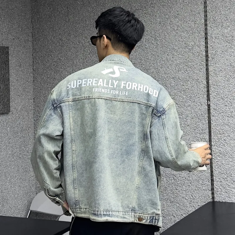 SUPEREALLY Denim Jackets Unisex-12