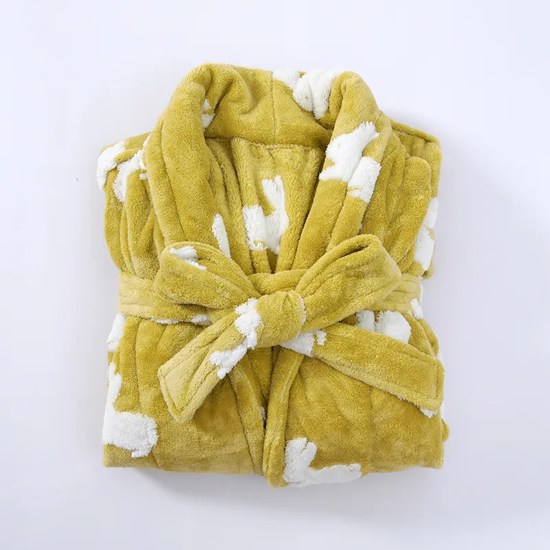 Oblique Moon Samsung Unisex Bath Robes-7