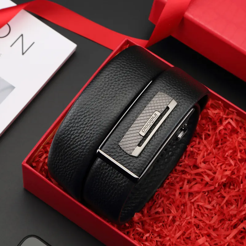 Crocodile Leather Belts Men-2
