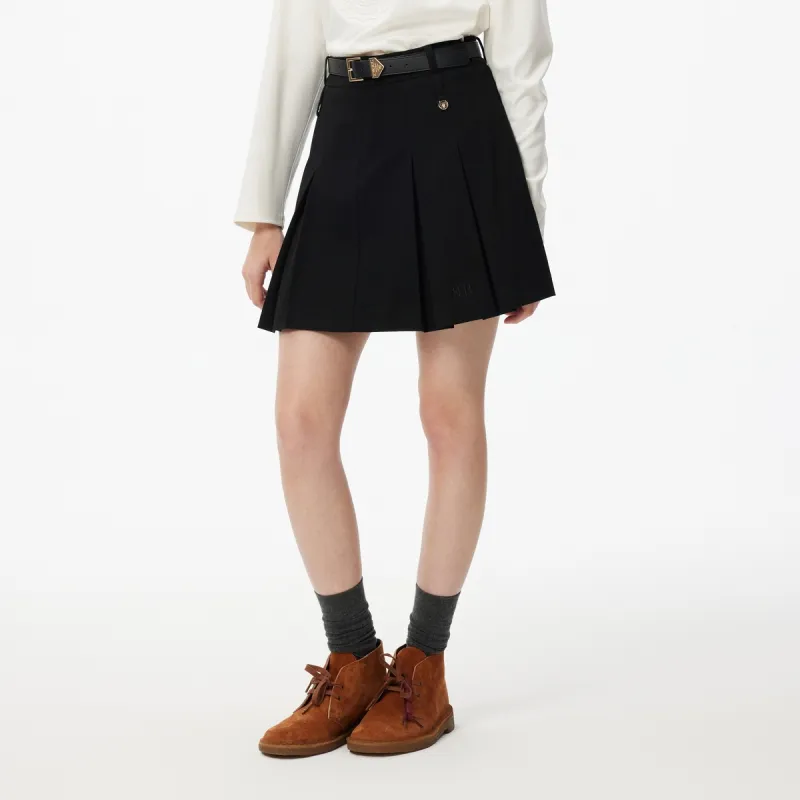 Teenie Weenie Casual Short Skirts Women's Black-4