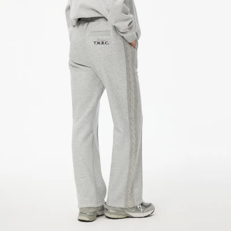 Teenie Weenie Knitted Sweatpants Women's Medium Gray-6
