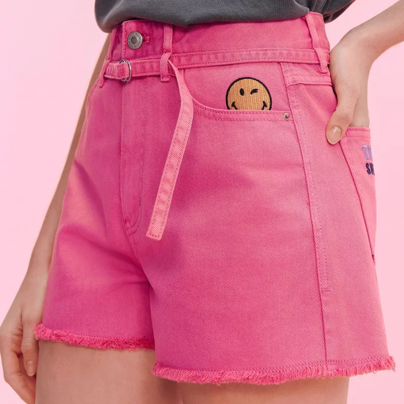 Teenie Weenie x SMILEY Denim Shorts Women's-4