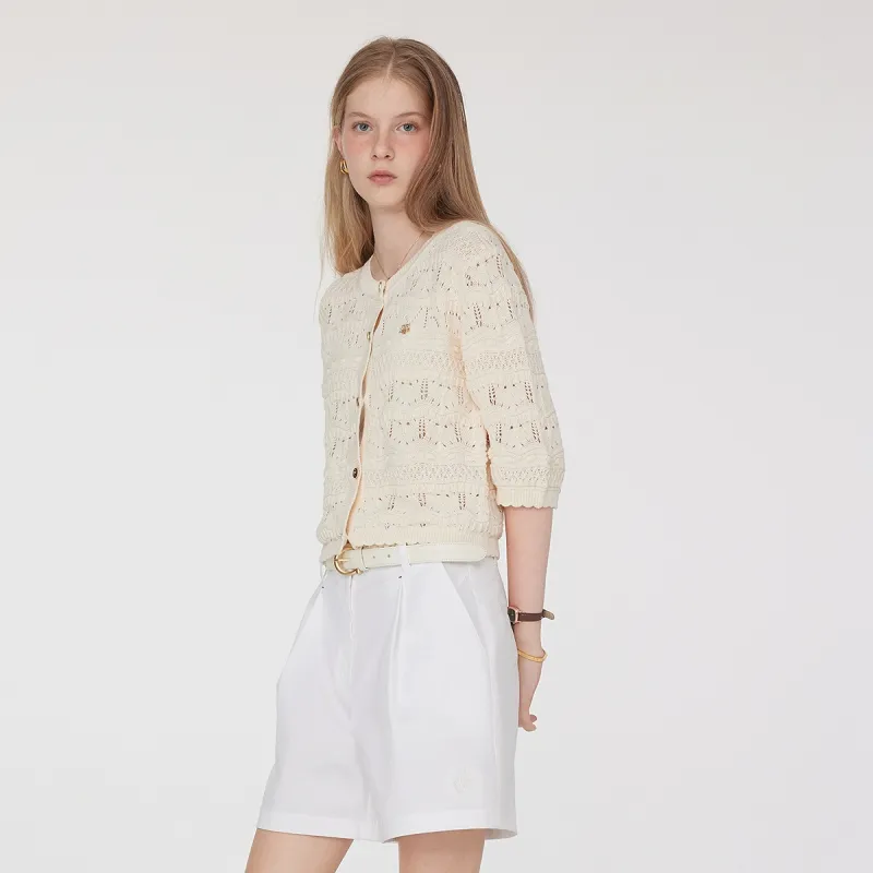 Teenie Weenie Knitwear Women's Ivory White-3