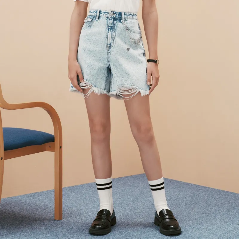 Teenie Weenie Denim Shorts Women's-7