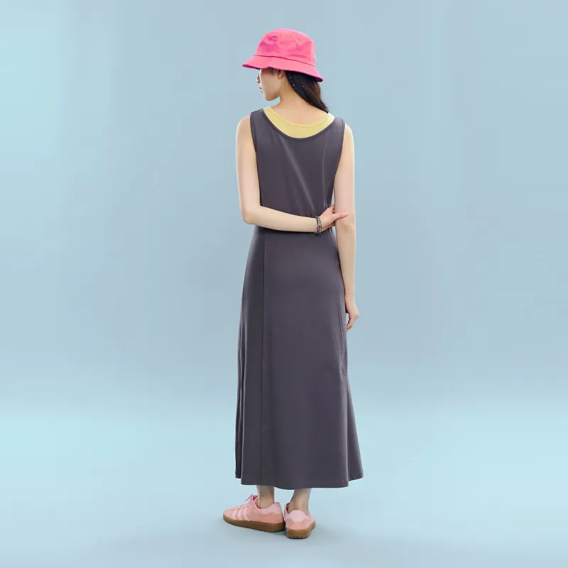 Smiley X Teenie Weenie Slip Dresses Women's Dark Gray-2