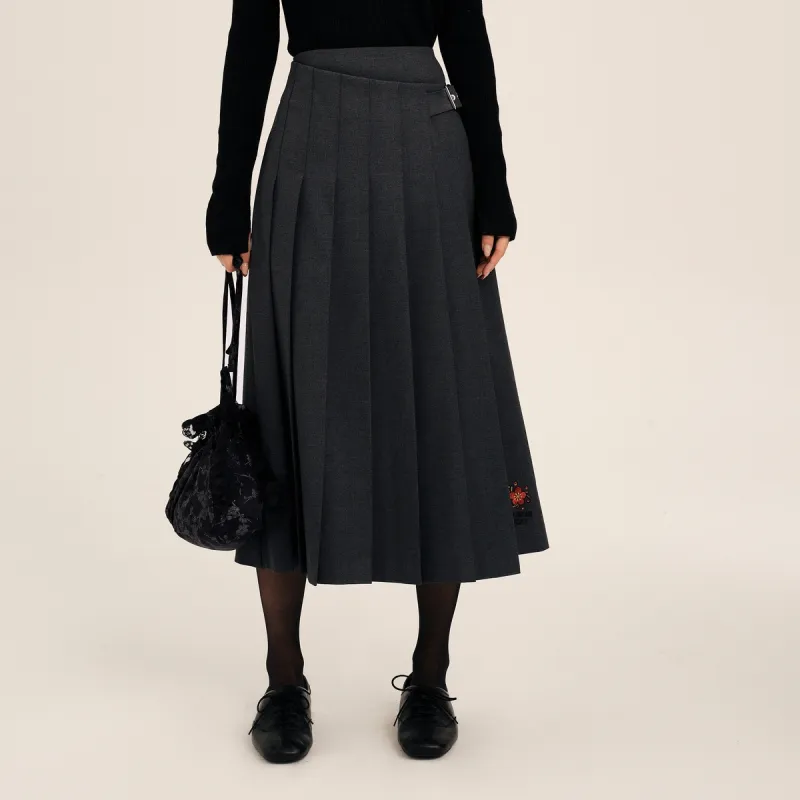 Teenie Weenie Casual Long Skirt Women's-4