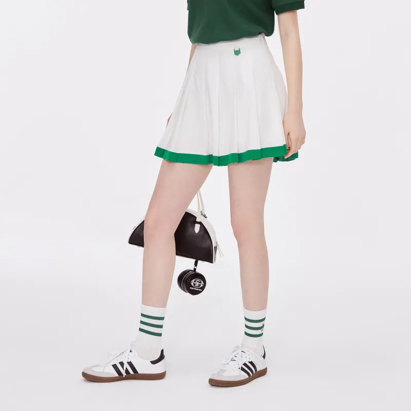 Teenie Weenie Casual Short Skirts Women's White-2