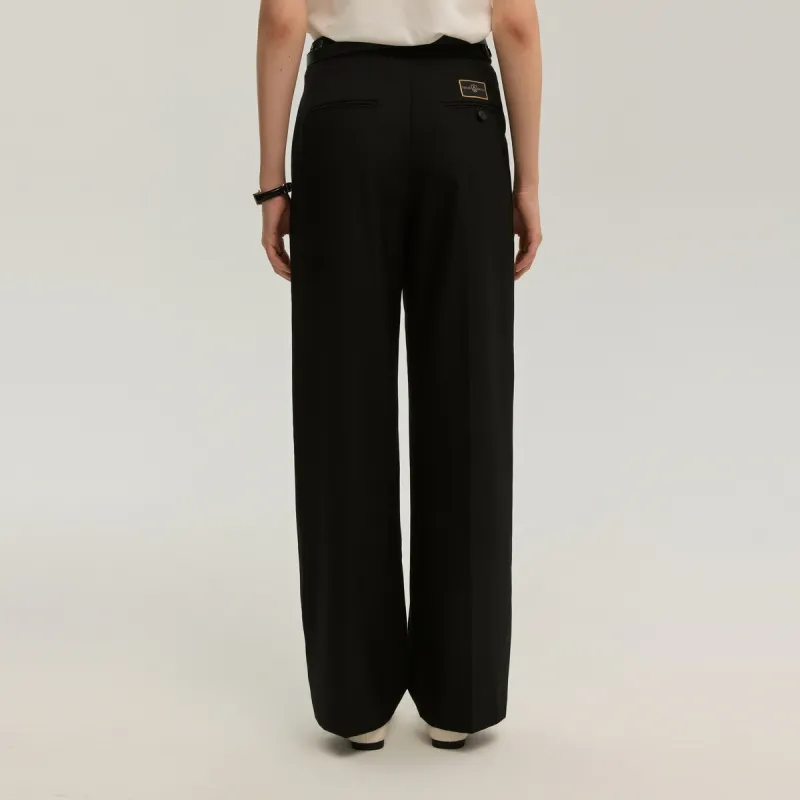 Teenie Weenie Casual Pants Women's Black-4
