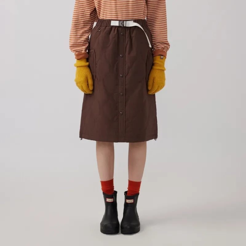 Teenie Weenie Casual Short Skirts Women's Brown-2