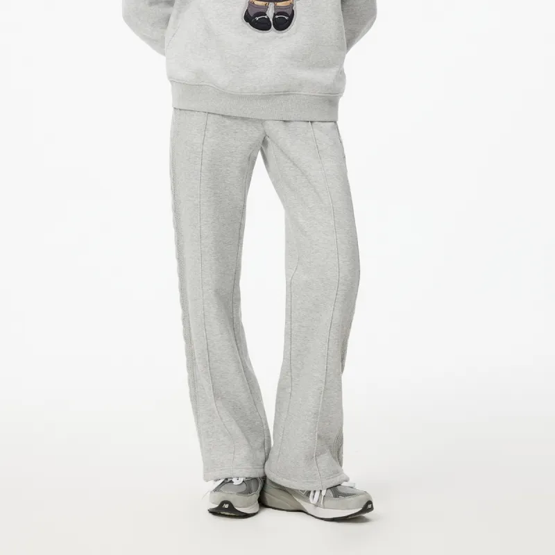 Teenie Weenie Knitted Sweatpants Women's Medium Gray-5