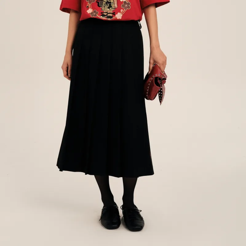 Teenie Weenie Casual Long Skirt Women's-10