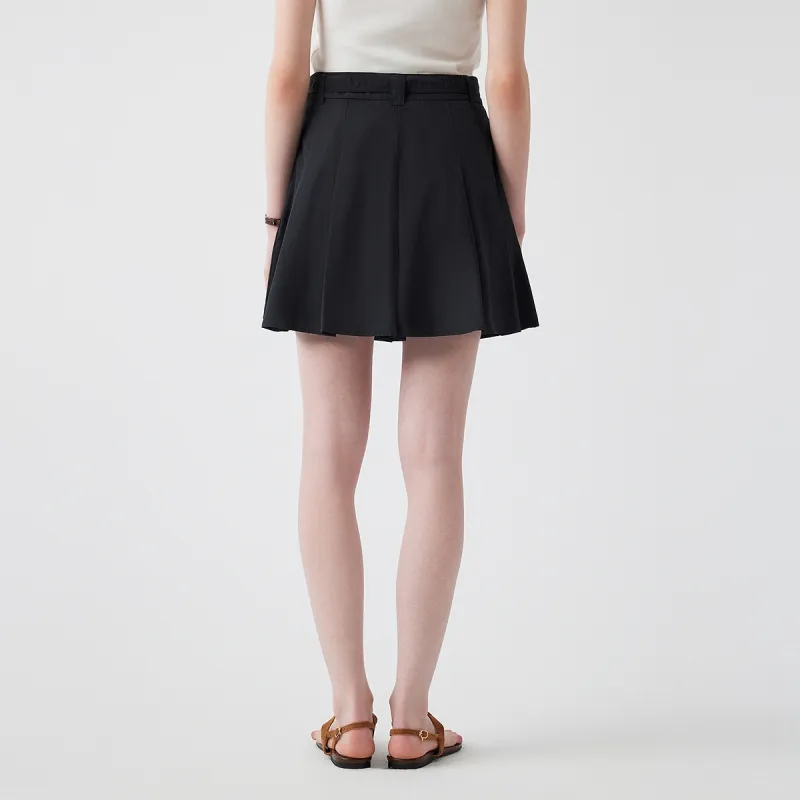 Teenie Weenie Casual Short Skirts Women's Black-6