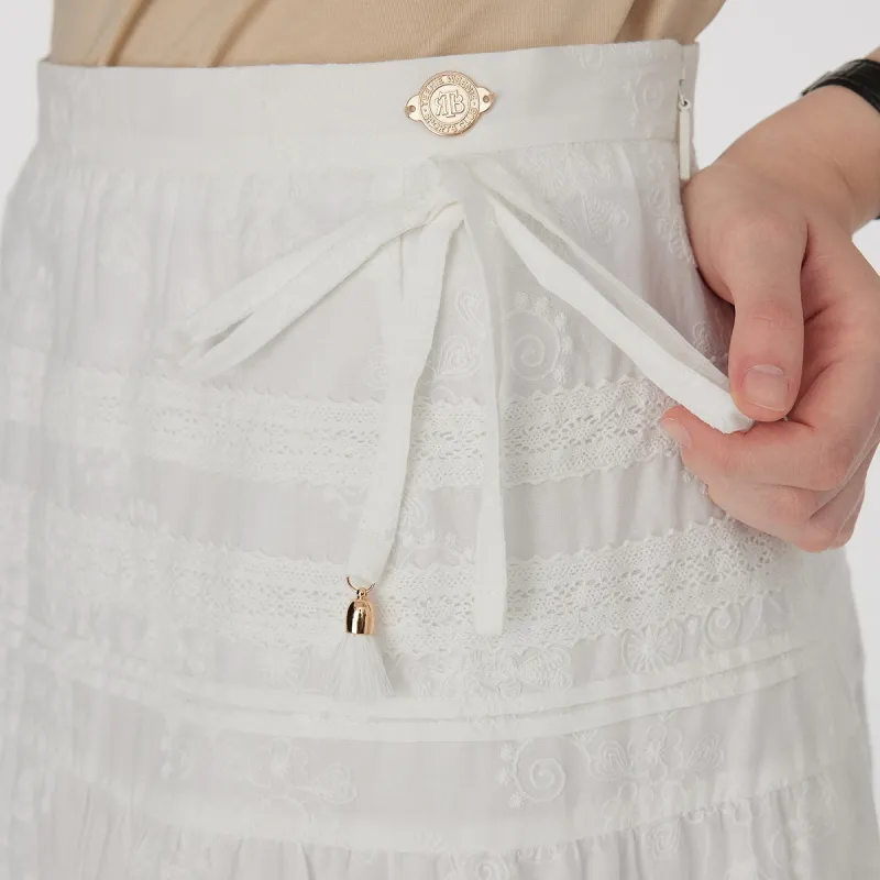 Teenie Weenie Casual Long Skirt Women's-5