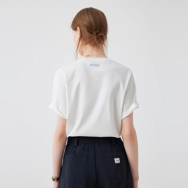 Teenie Weenie Regular T Shirt Women's White-3