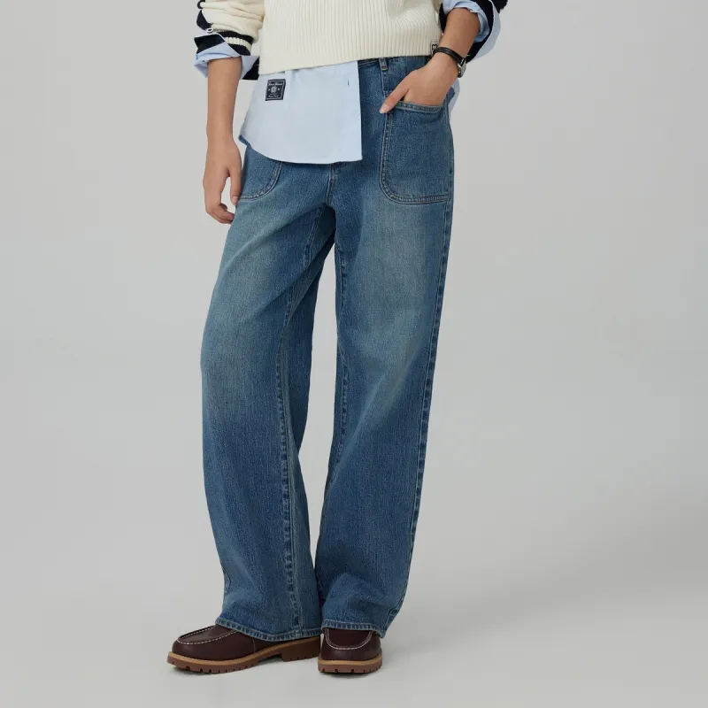Teenie Weenie Jeans Women's Medium Blue-3