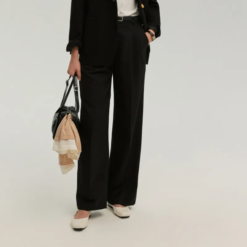 Teenie Weenie Casual Pants Women's Black-2
