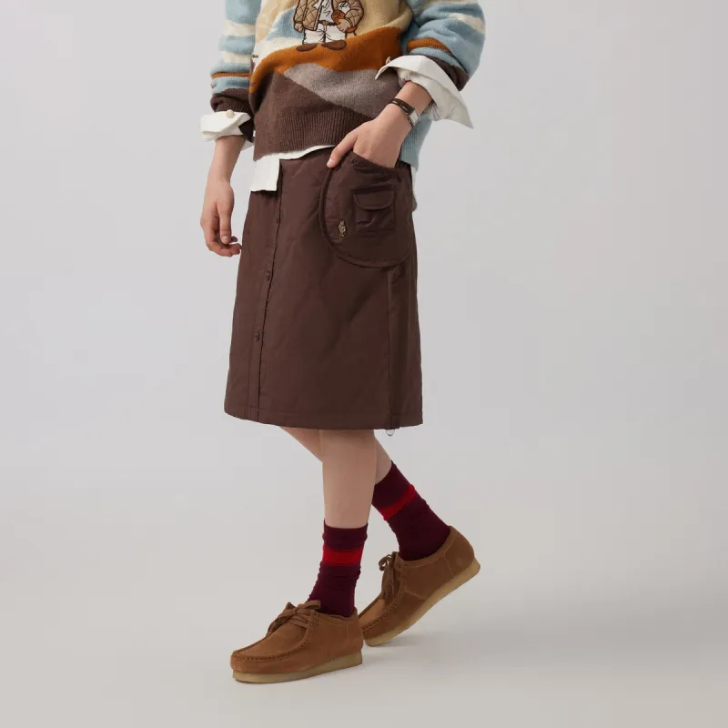 Teenie Weenie Casual Short Skirts Women's Brown-5