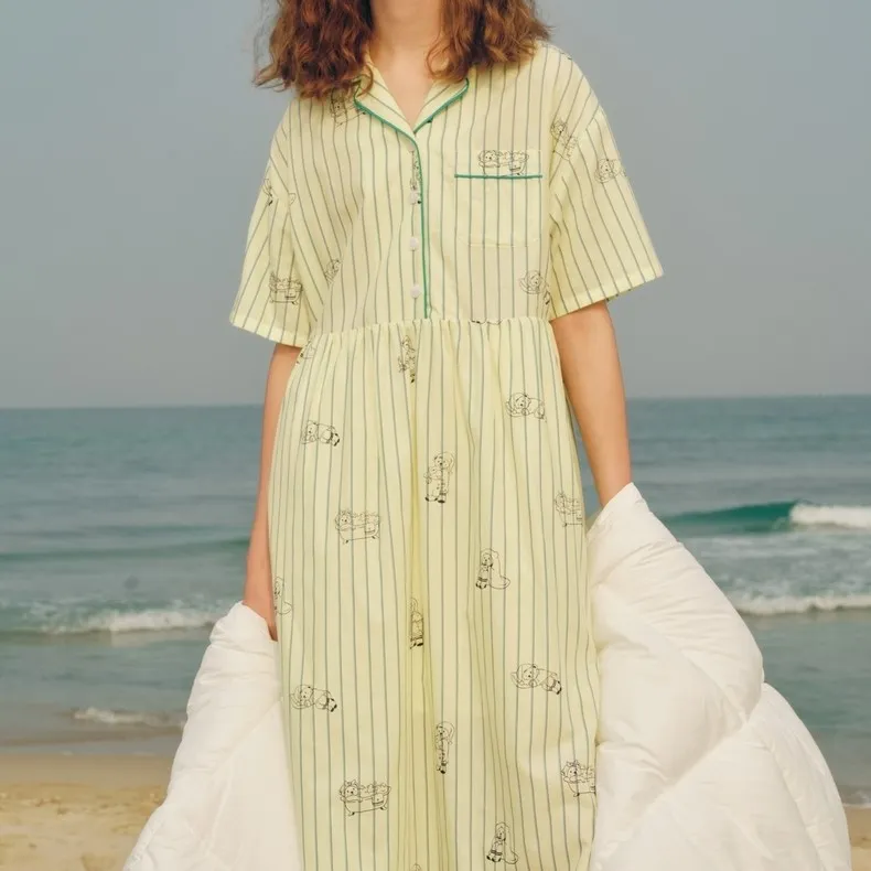 Teenie Weenie Short Sleeved Dresses Women's-5