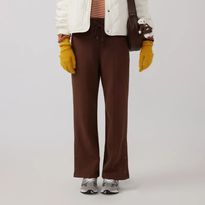Teenie Weenie Knitted Sweatpants Women's Brown-2