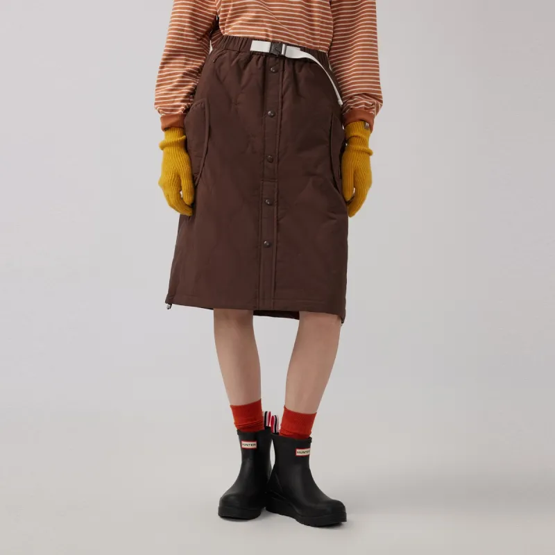 Teenie Weenie Casual Short Skirts Women's Brown-4