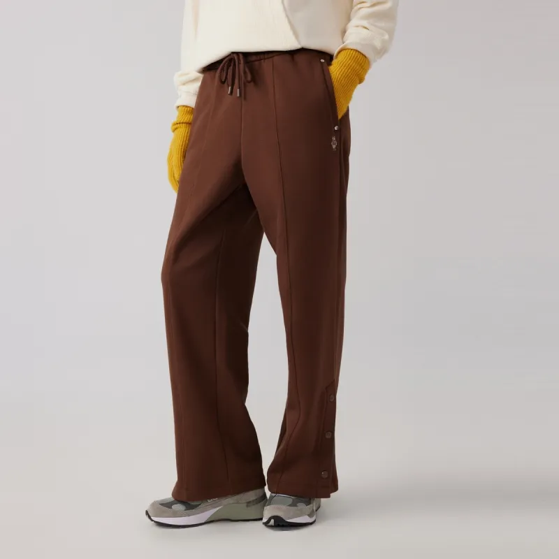 Teenie Weenie Knitted Sweatpants Women's Brown-4