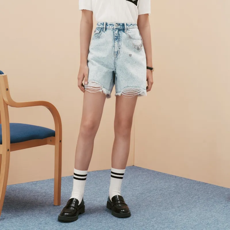 Teenie Weenie Denim Shorts Women's-8