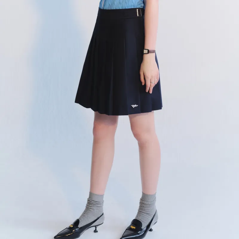 Teenie Weenie Casual Short Skirts Women's Navy Blue-2