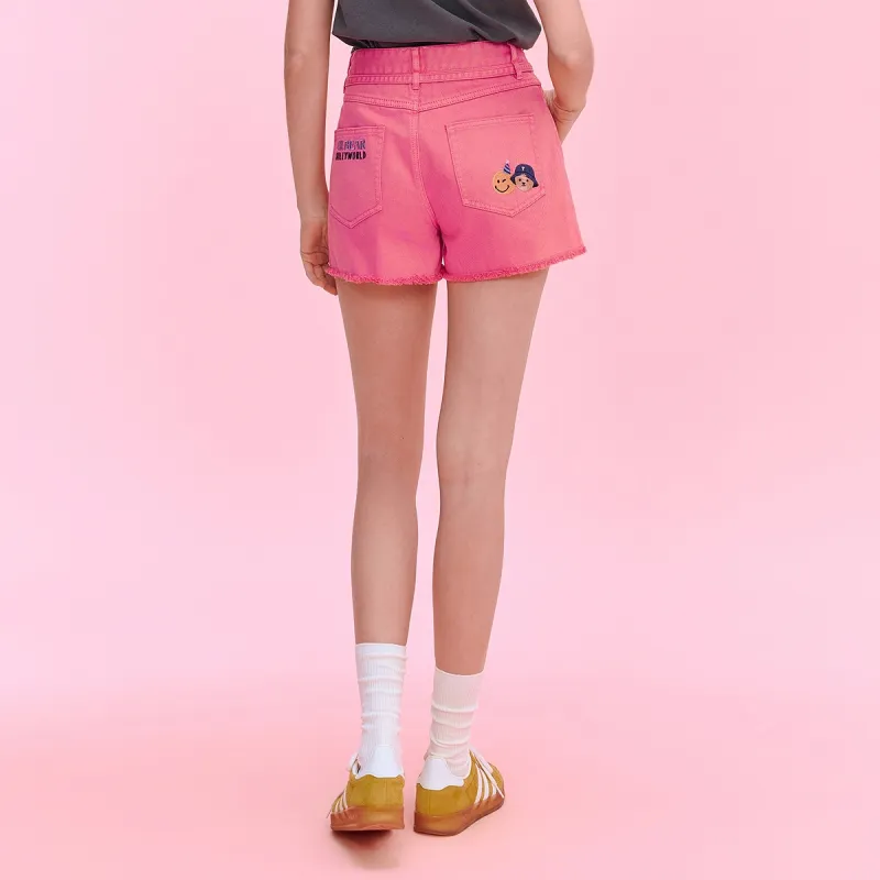 Teenie Weenie x SMILEY Denim Shorts Women's-5